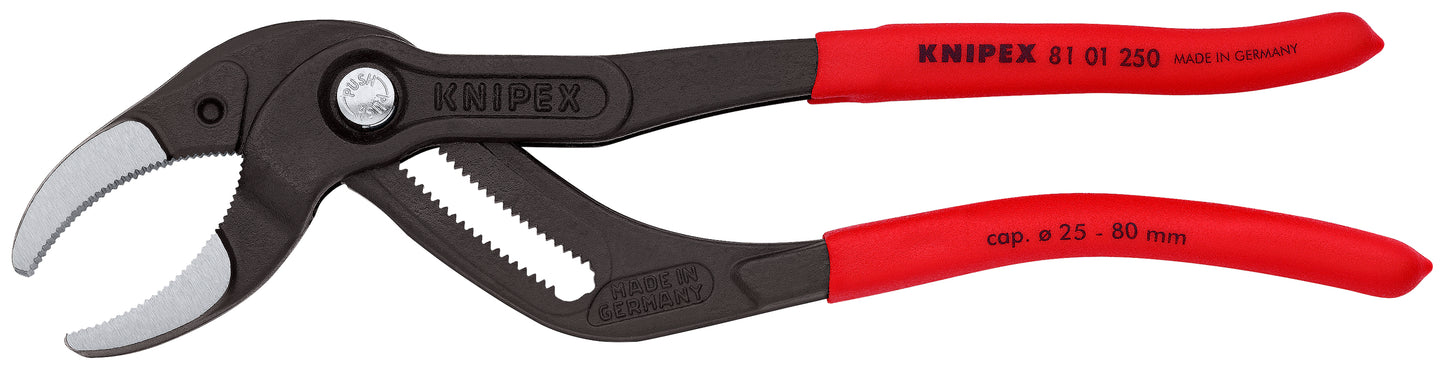 Knipex 81 01 250 SBA Pipe Gripping Pliers-Serrated Jaws - KNIPEX Tools