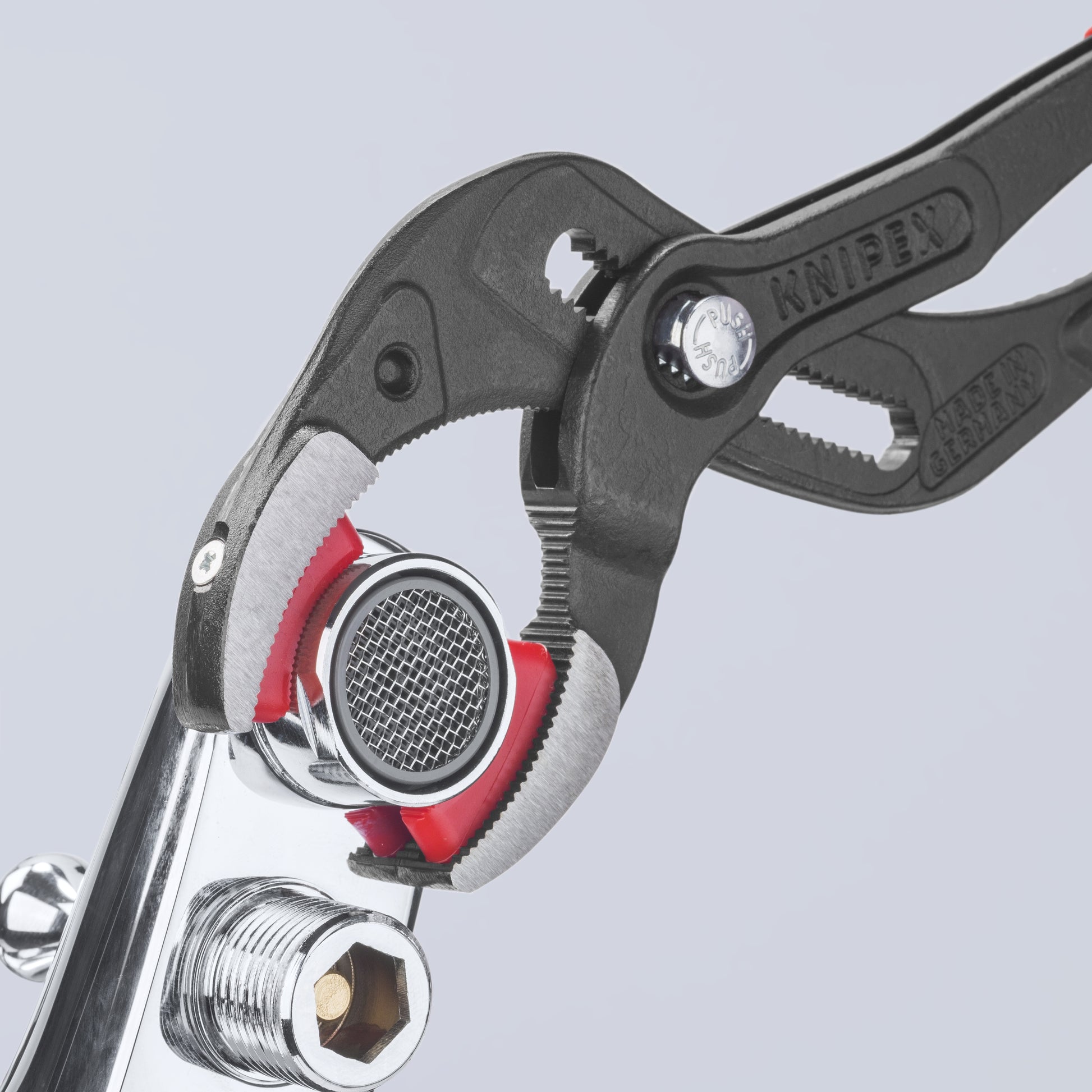 Knipex 81 11 250 Pipe Gripping Pliers-Replaceable Plastic Jaws - image 5