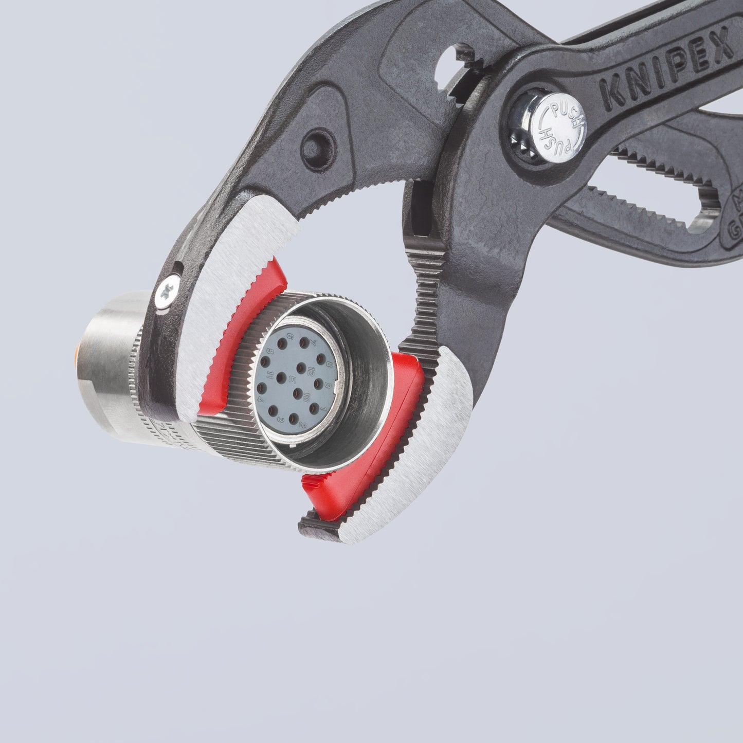 Knipex 81 11 250 Pipe Gripping Pliers-Replaceable Plastic Jaws - image 8