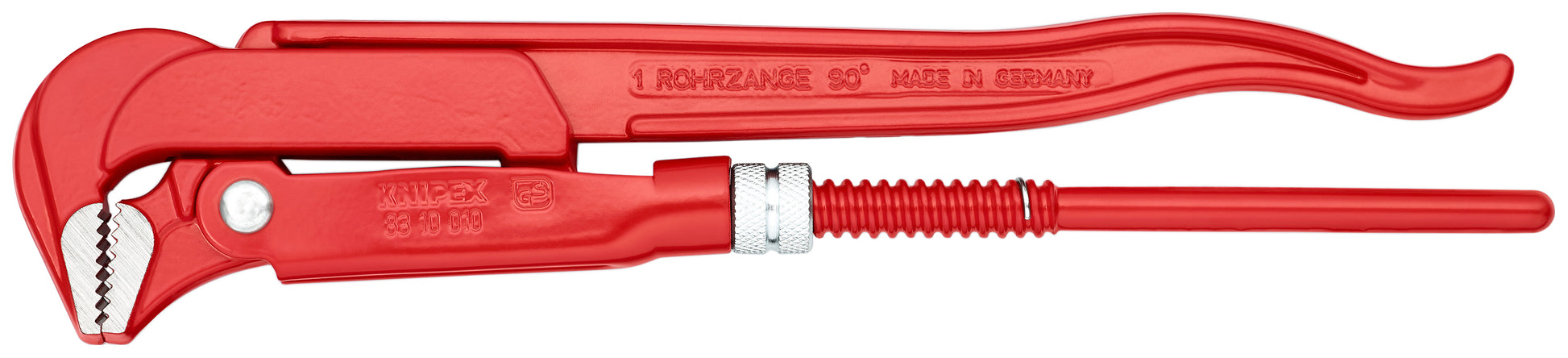 Knipex 83 10 010 Swedish Pipe Wrench-90° - KNIPEX Tools
