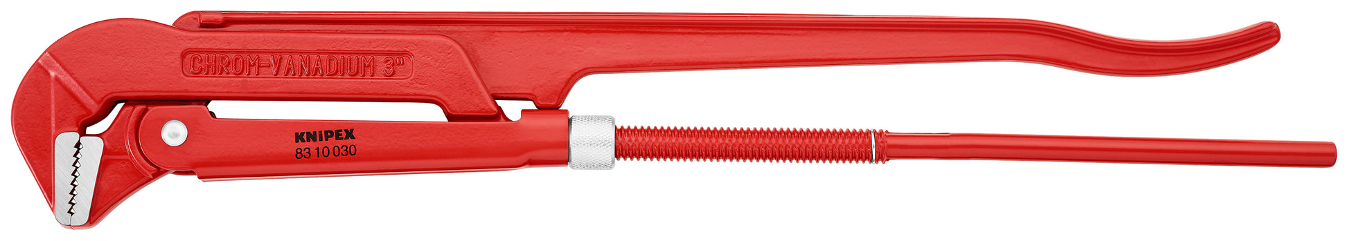 Knipex 83 10 030 Swedish Pipe Wrench-90° - KNIPEX Tools