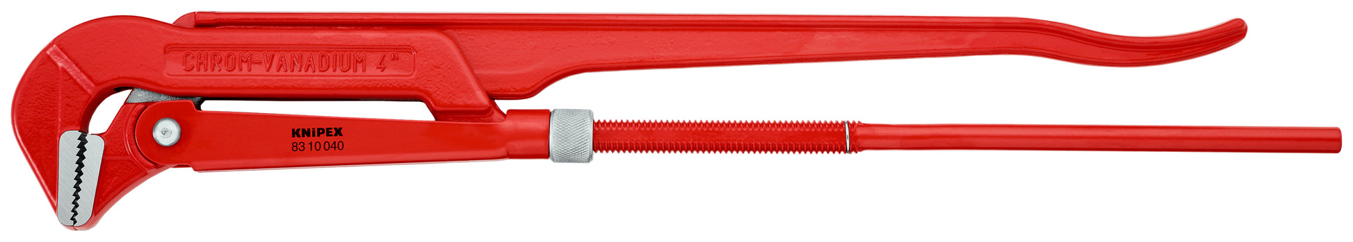 Knipex 83 10 040 Swedish Pipe Wrench-90° - KNIPEX Tools
