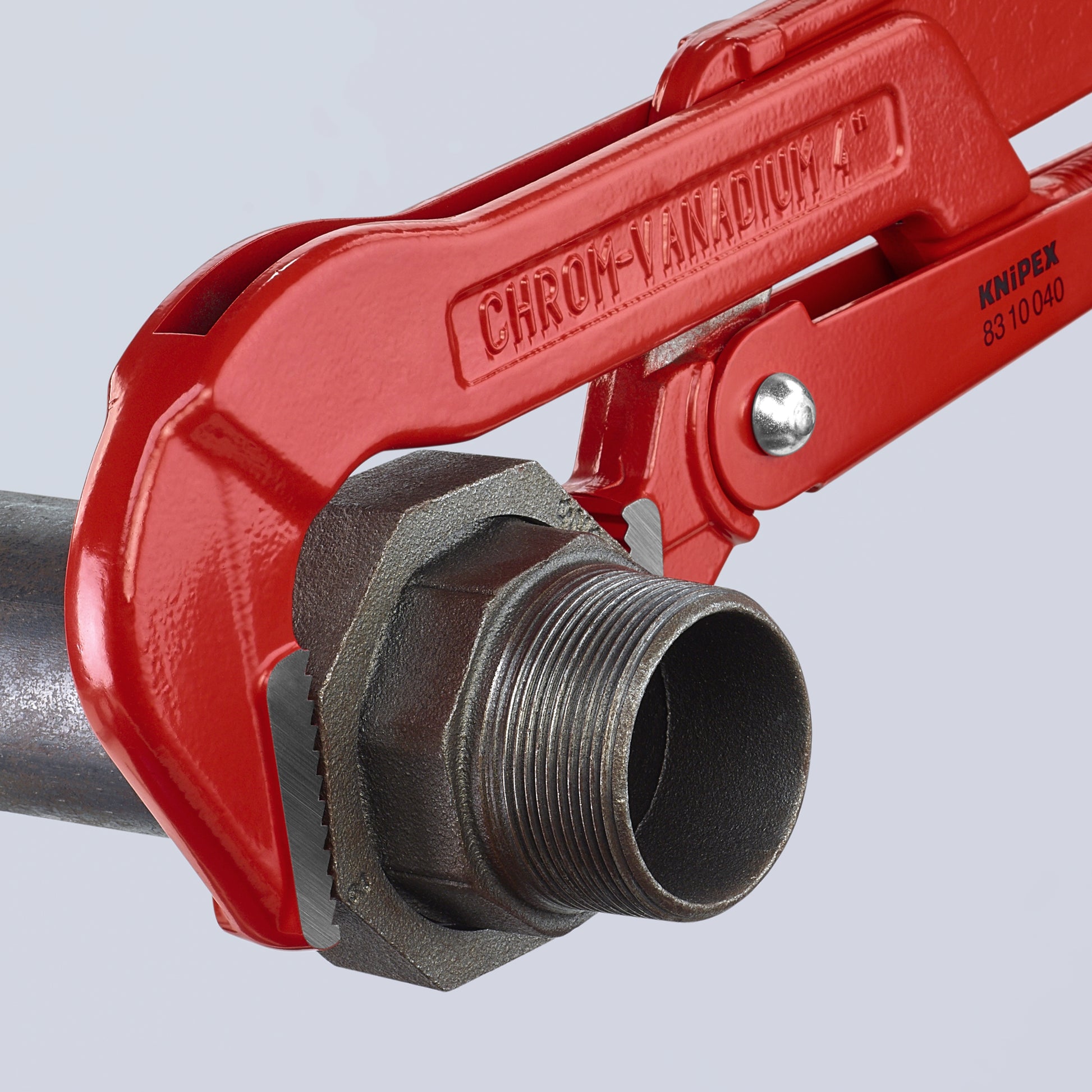 Knipex 83 10 040 Swedish Pipe Wrench-90° - image 8