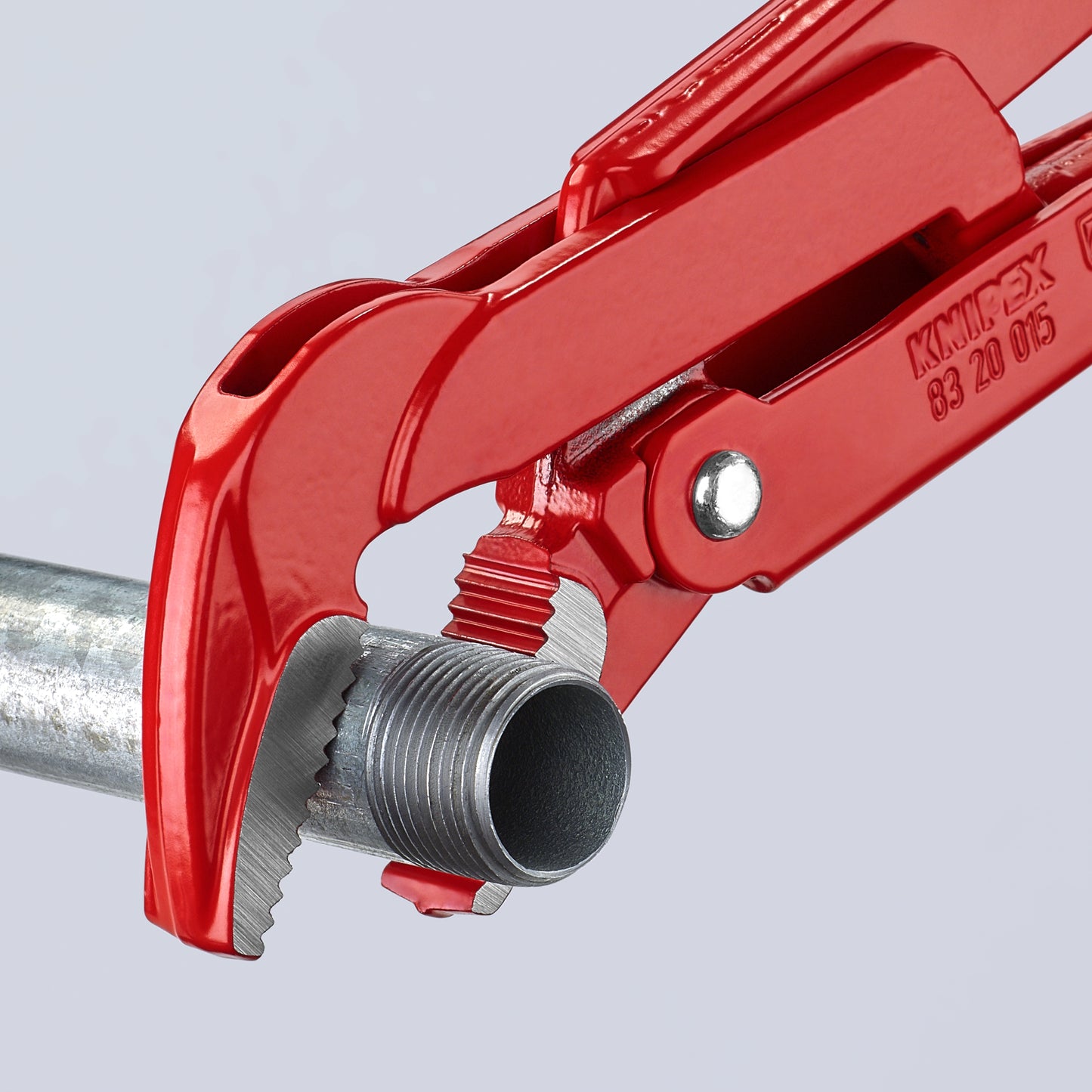 Knipex 83 20 015 Swedish Pipe Wrench-45° - image 10