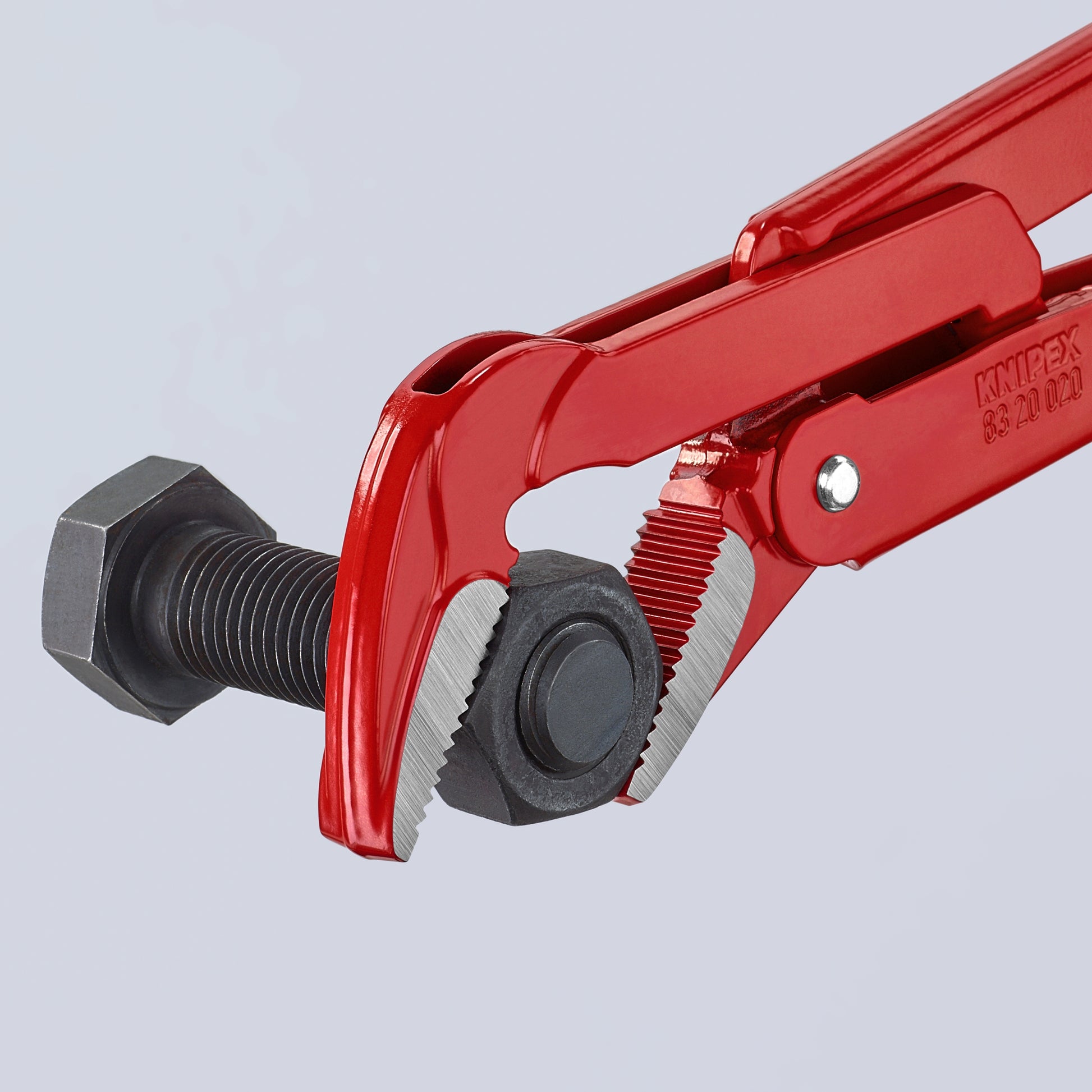 Knipex 83 20 020 Swedish Pipe Wrench-45° - image 5