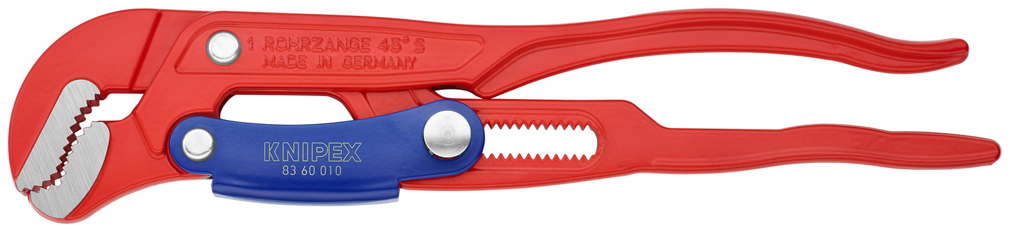 Knipex 83 60 010 Rapid Adjustment Swedish Pipe Wrench-S-Type - KNIPEX Tools