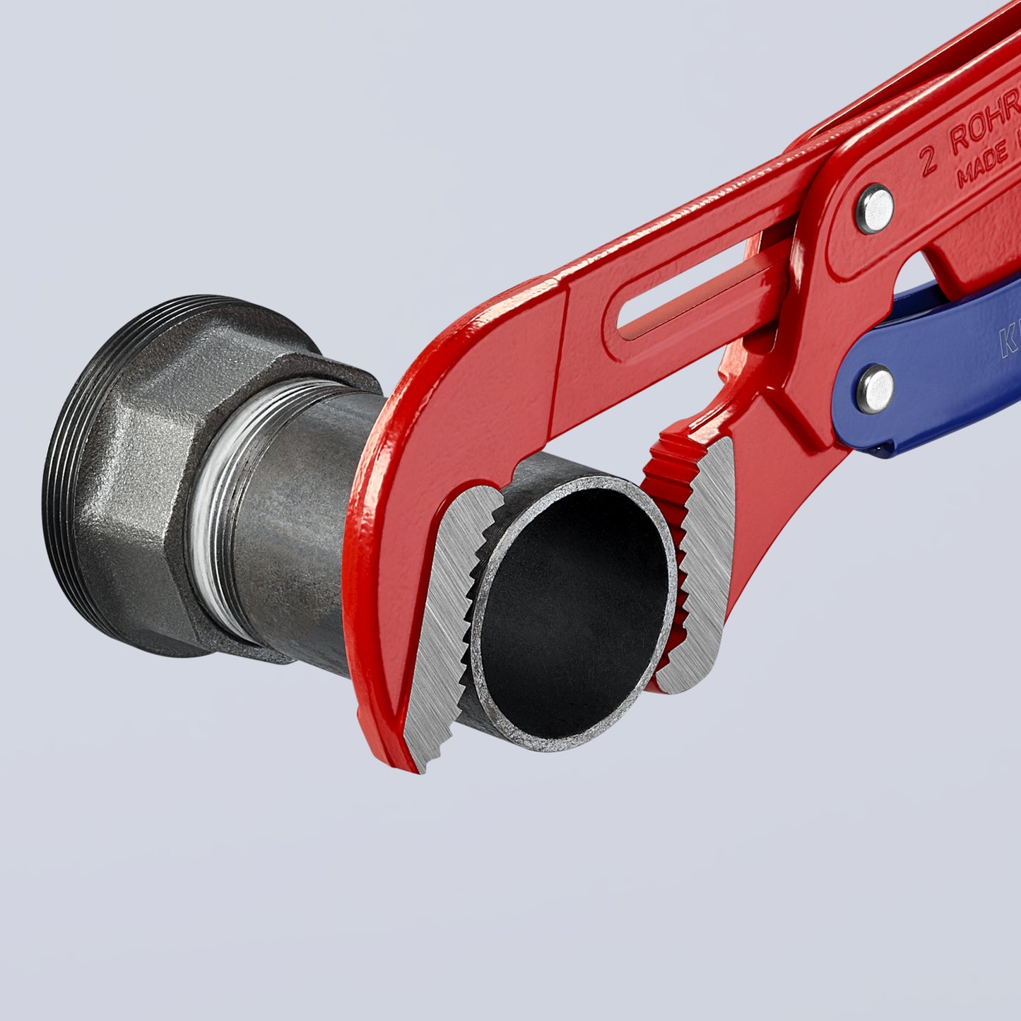 Knipex 83 60 020 Rapid Adjustment Swedish Pipe Wrench-S-Type - image 4
