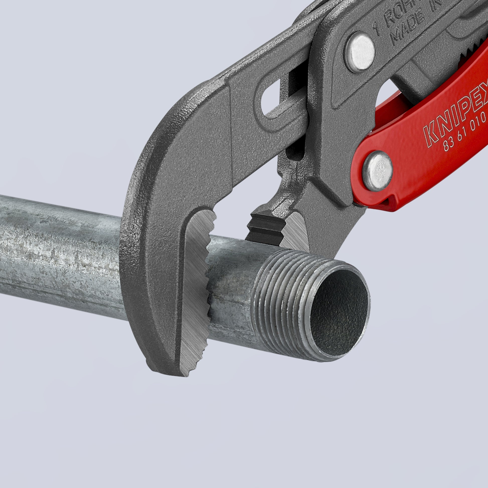 Knipex 83 61 010 Rapid Adjust Swedish Pipe Wrench-S-Type - image 6