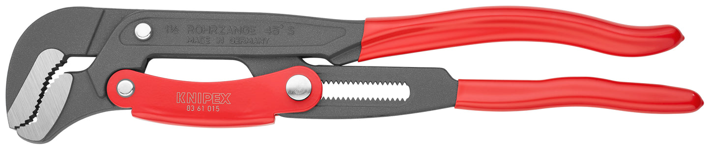 Knipex 83 61 015 Rapid Adjust Swedish Pipe Wrench-S-Type - KNIPEX Tools