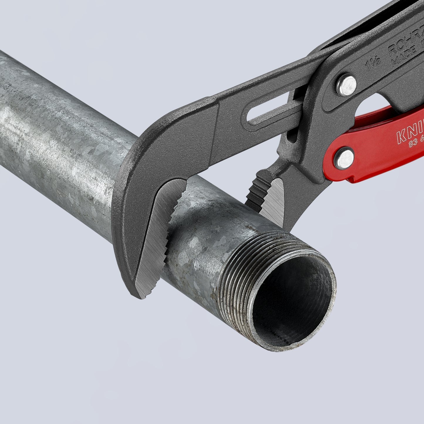 Knipex 83 61 015 Rapid Adjust Swedish Pipe Wrench-S-Type - image 5