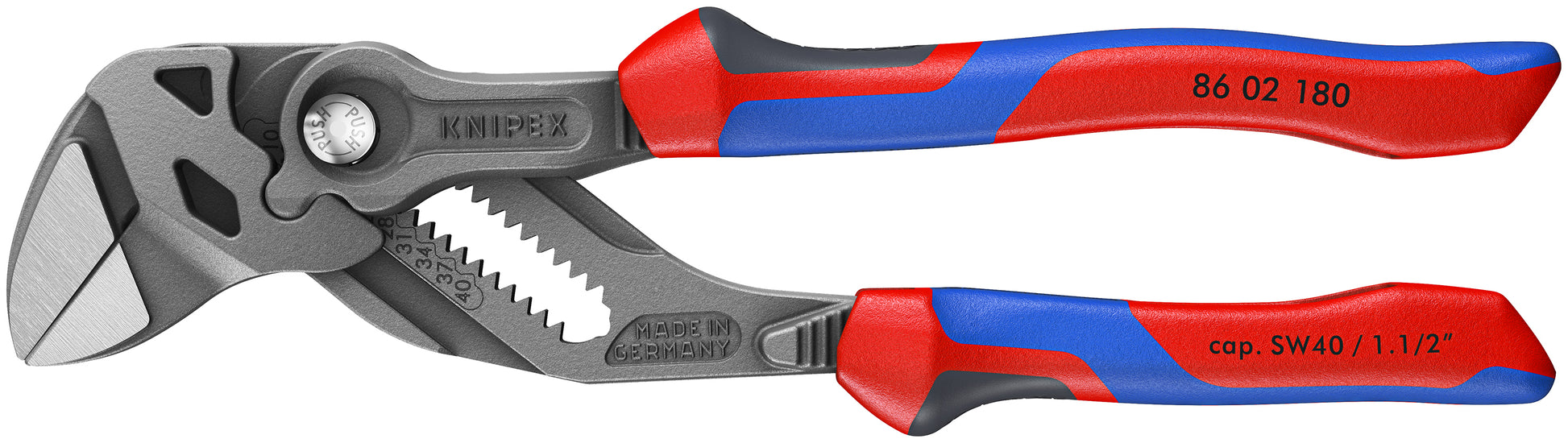 Knipex 86 02 180 Pliers Wrench - KNIPEX Tools