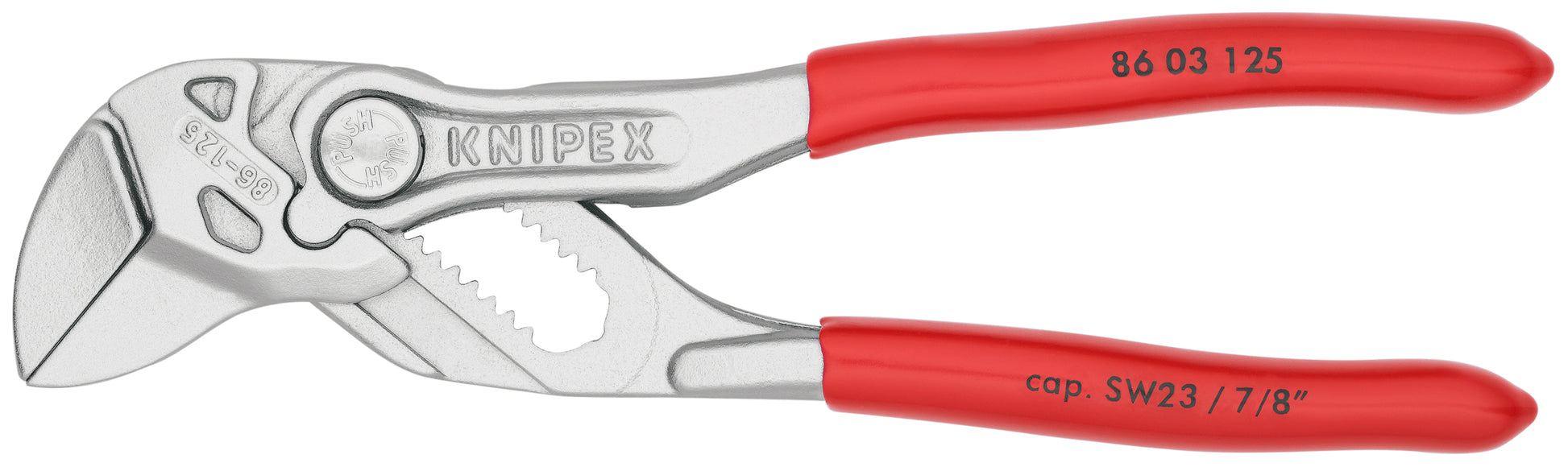 Knipex 00 19 55 S4 5 Pc Pliers Wrench Set In Tool Roll - image 5