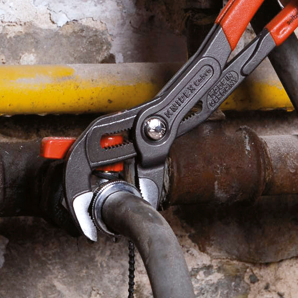 Knipex 00 20 06 US1 3 Pc Cobra® Pliers Set (7", 10", & 12") - image 12