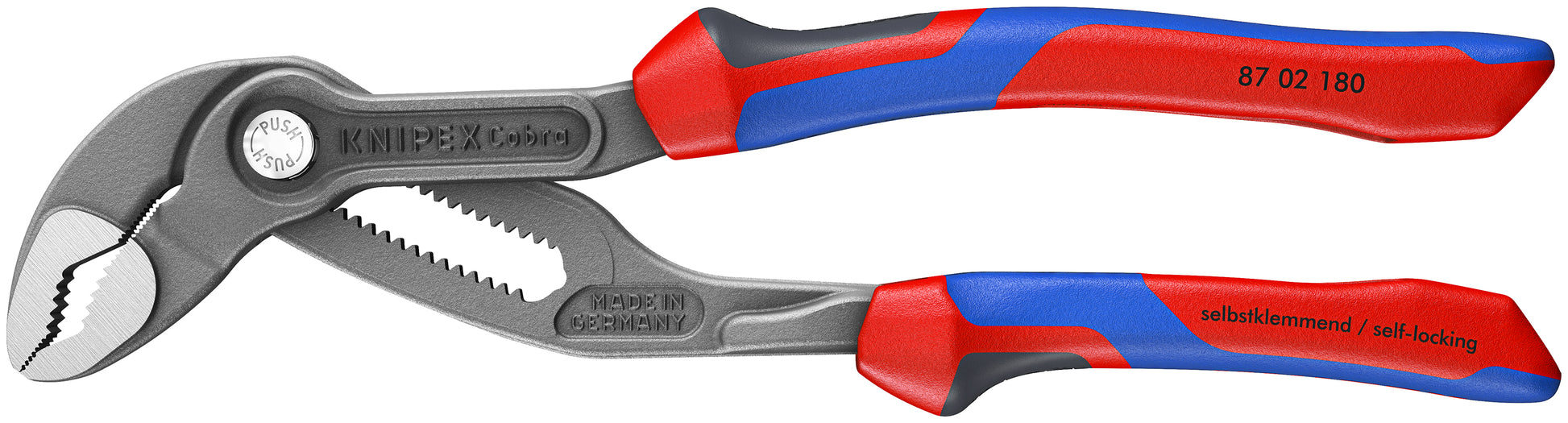 Knipex 87 02 180 Cobra® Water Pump Pliers - KNIPEX Tools