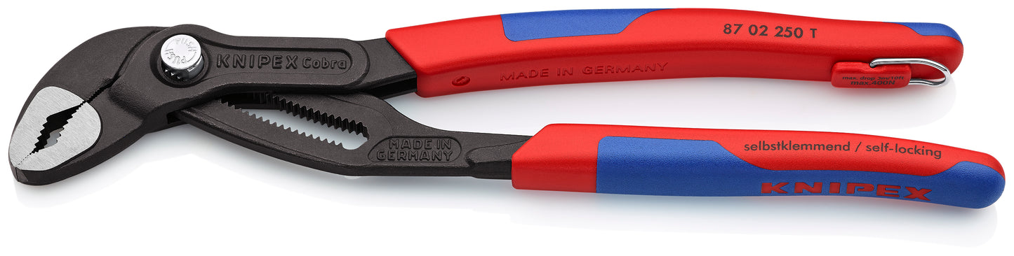 Knipex 87 02 250 T BKA Cobra® Water Pump Pliers-Tethered Attachment - image 2