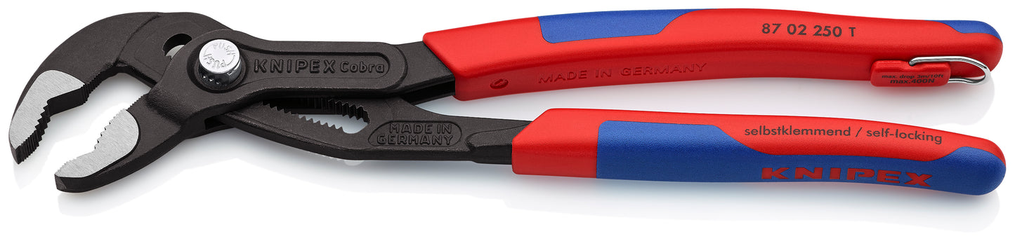 Knipex 87 02 250 T BKA Cobra® Water Pump Pliers-Tethered Attachment - image 3
