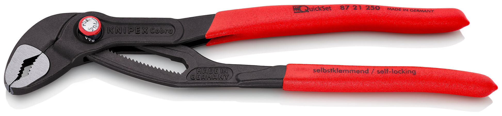 Knipex 87 21 250 Cobra® QuickSet Water Pump Pliers - image 2