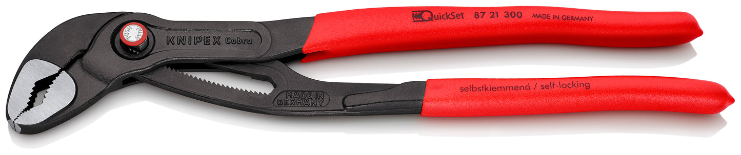 Knipex 87 21 300 Cobra® QuickSet Water Pump Pliers - image 2