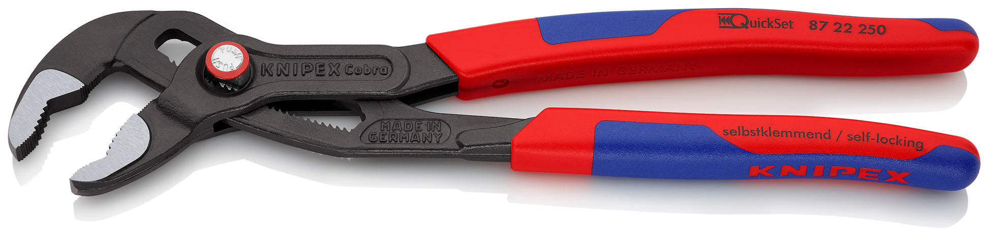 Knipex 87 22 250 Cobra® QuickSet Water Pump Pliers - image 3