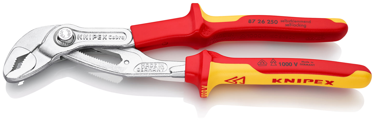 Knipex 87 26 250 Cobra® Water Pump Pliers-1000V Insulated - image 2