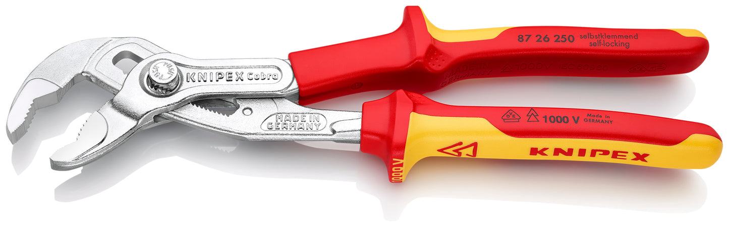 Knipex 87 26 250 Cobra® Water Pump Pliers-1000V Insulated - image 3