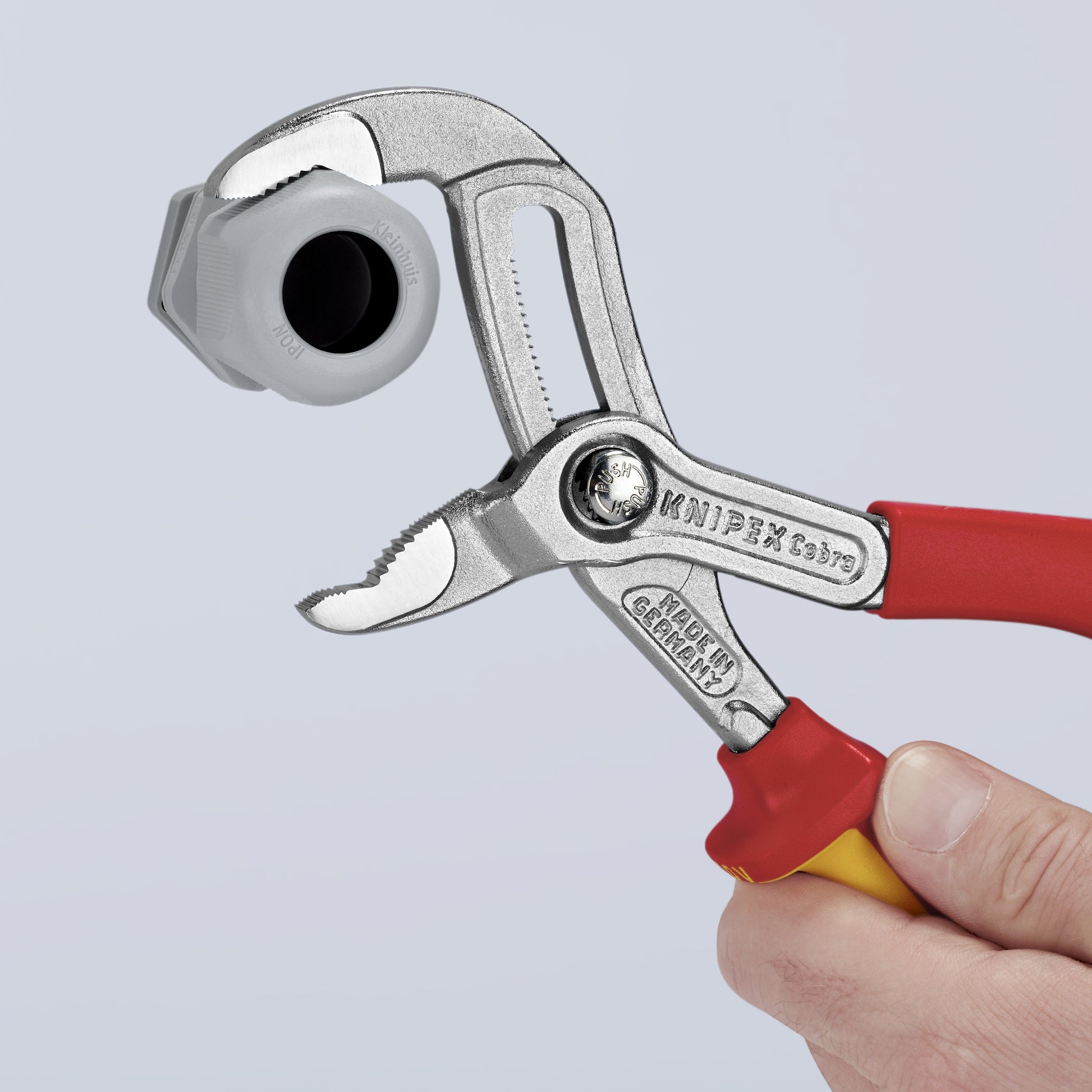Knipex 87 26 250 T Cobra® High-Tech Water Pump Pliers-1000V Insulated-Tethered Attachment - image 10