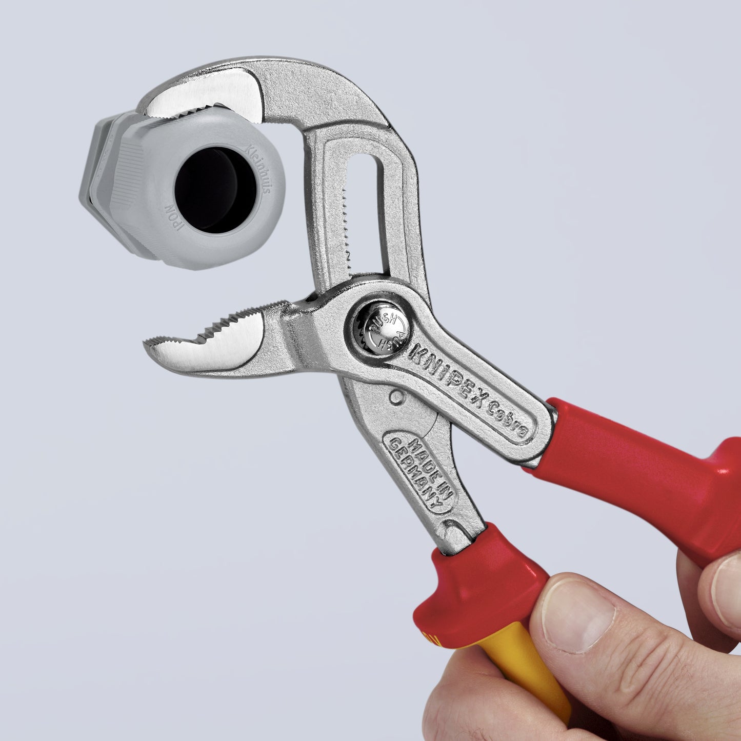 Knipex 87 26 250 T Cobra® High-Tech Water Pump Pliers-1000V Insulated-Tethered Attachment - image 11