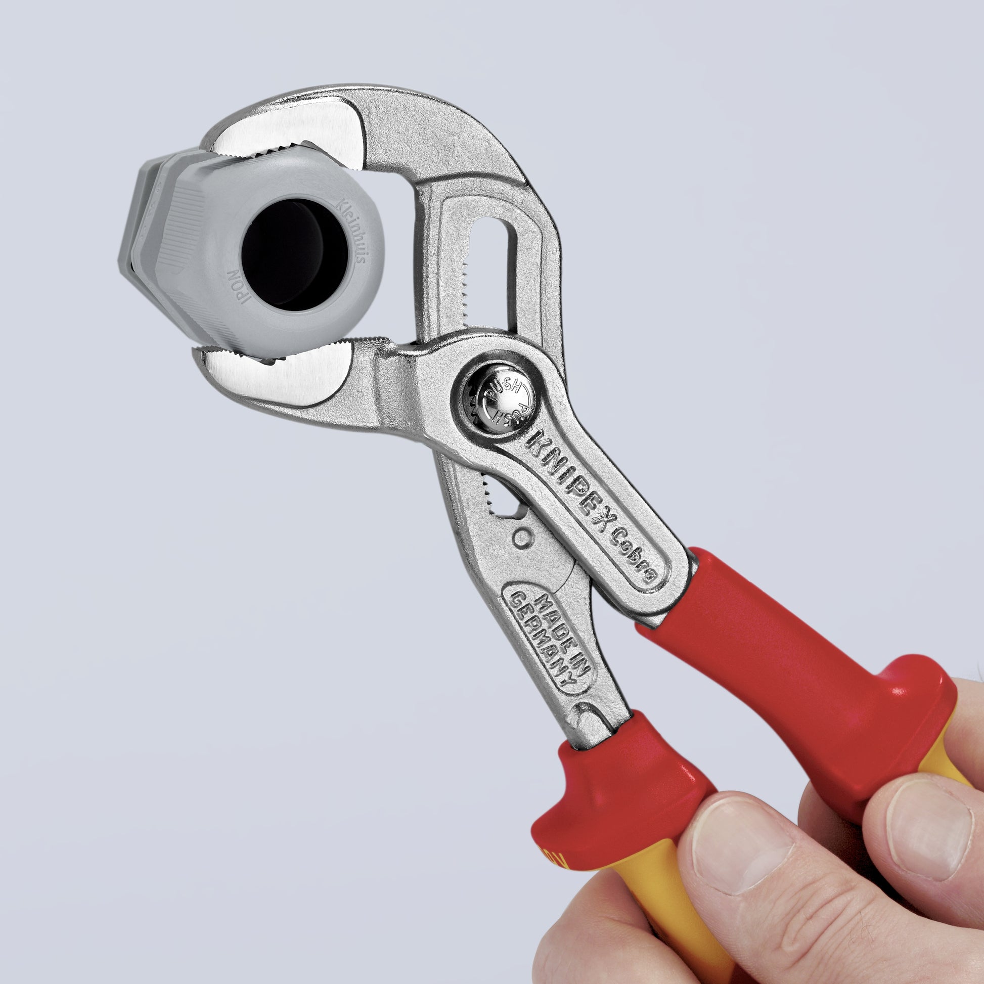 Knipex 87 26 250 T Cobra® High-Tech Water Pump Pliers-1000V Insulated-Tethered Attachment - image 12