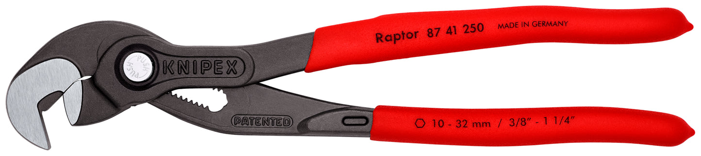 Knipex 87 41 250 Raptor™ Pliers - KNIPEX Tools