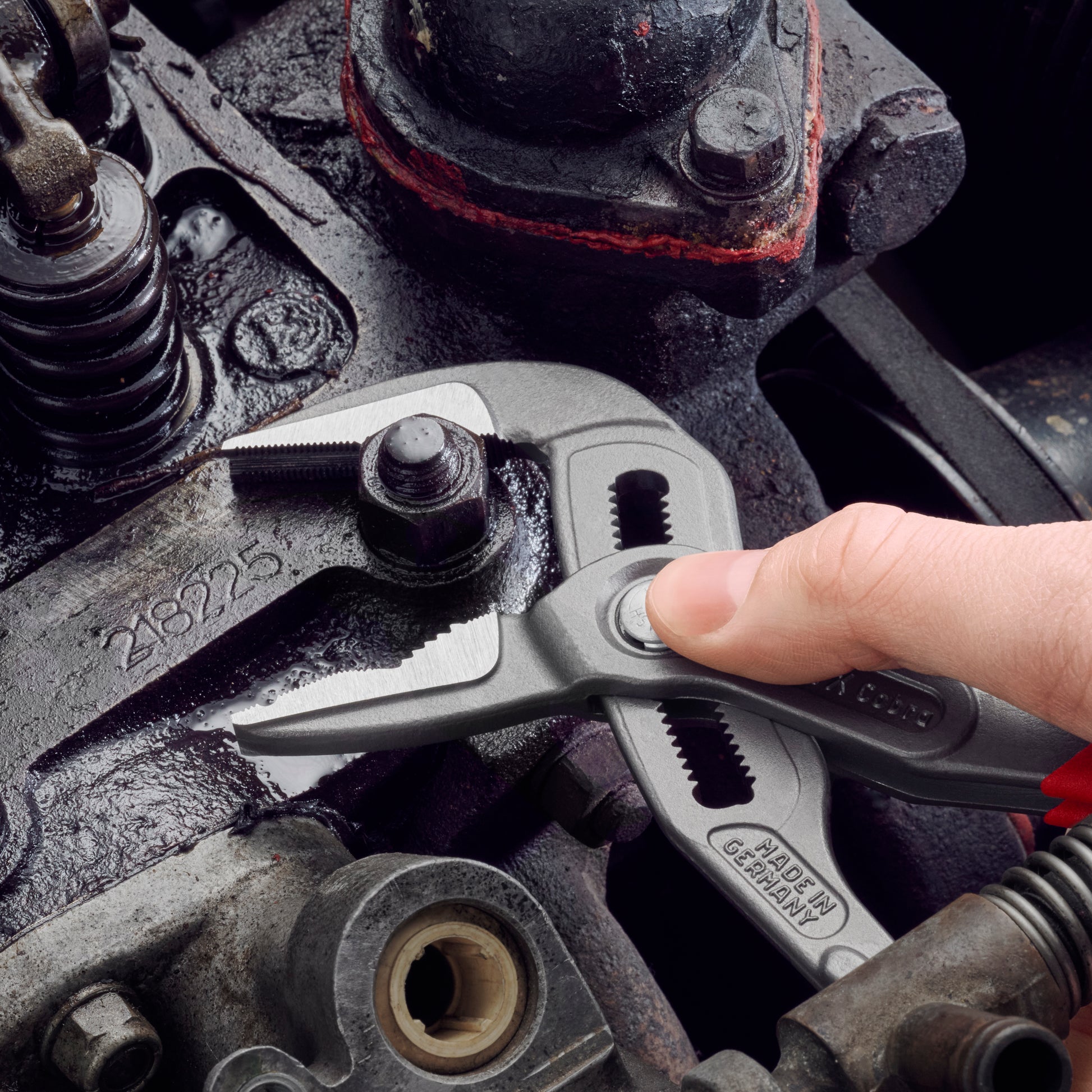 Knipex 87 51 250 SBA Cobra® Extra-Slim (ES) Water Pump Pliers - image 16