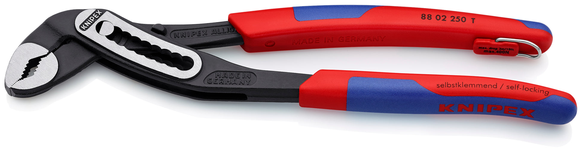 Knipex 88 02 250 T BKA Alligator® Water Pump Pliers-Tethered Attachment - image 2