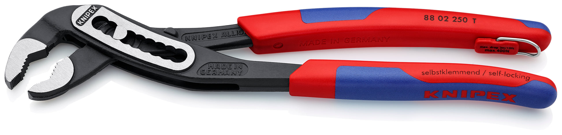 Knipex 88 02 250 T BKA Alligator® Water Pump Pliers-Tethered Attachment - image 3