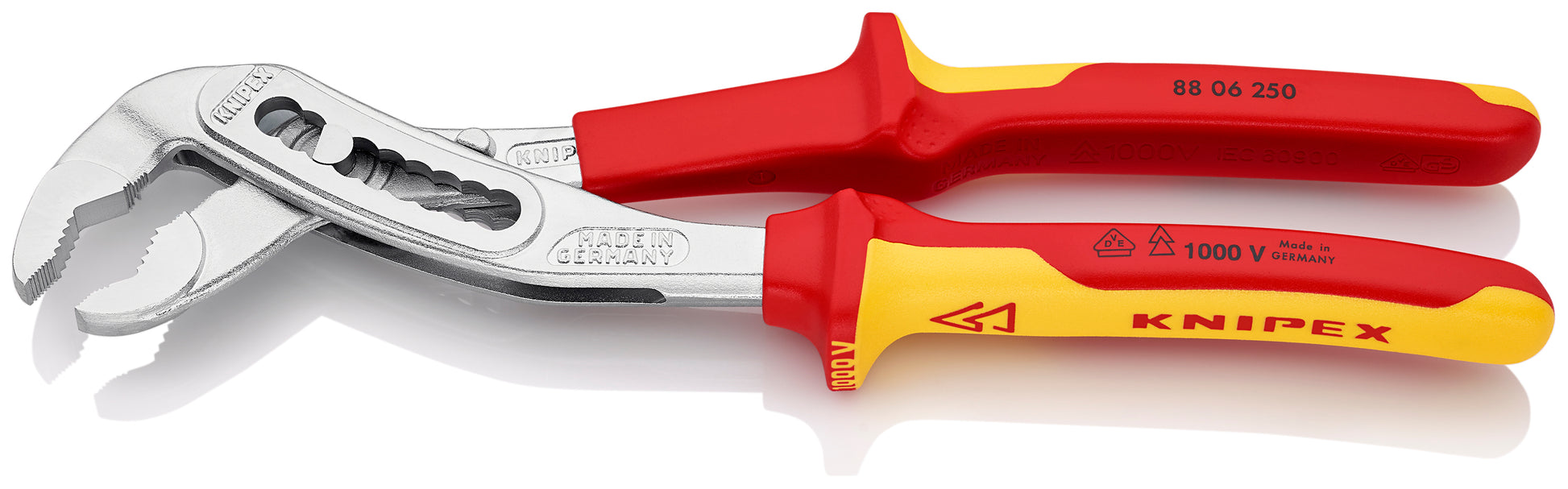 Knipex 88 06 250 Alligator® Water Pump Pliers-1000V Insulated - image 3