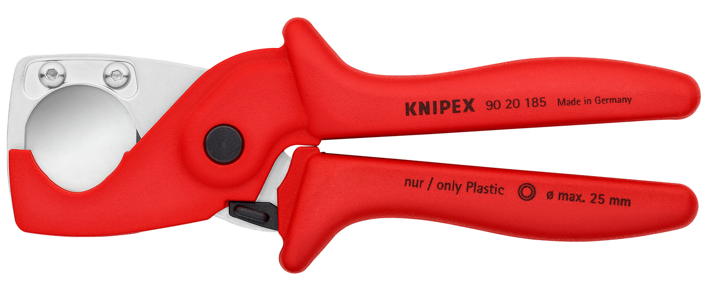 Knipex 90 20 185 PlastiCut® Flexible Hose and PVC Cutter - KNIPEX Tools