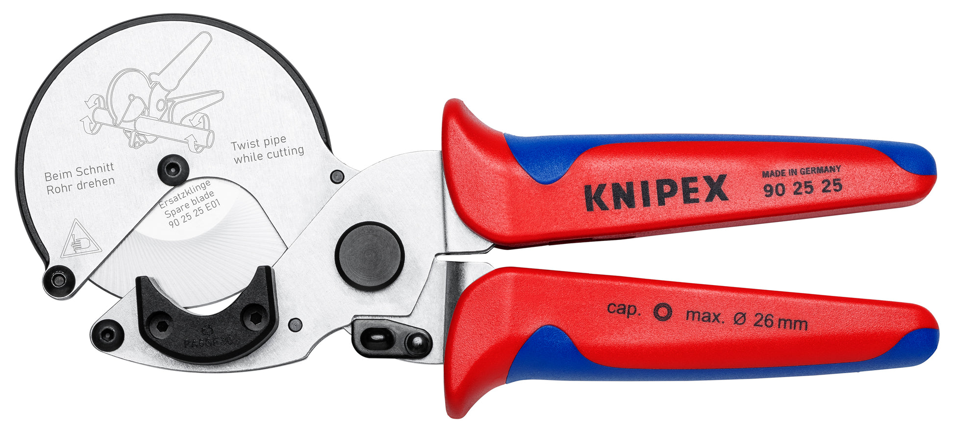 Knipex 90 25 25 Composite Pipe Cutter, Wheel - KNIPEX Tools