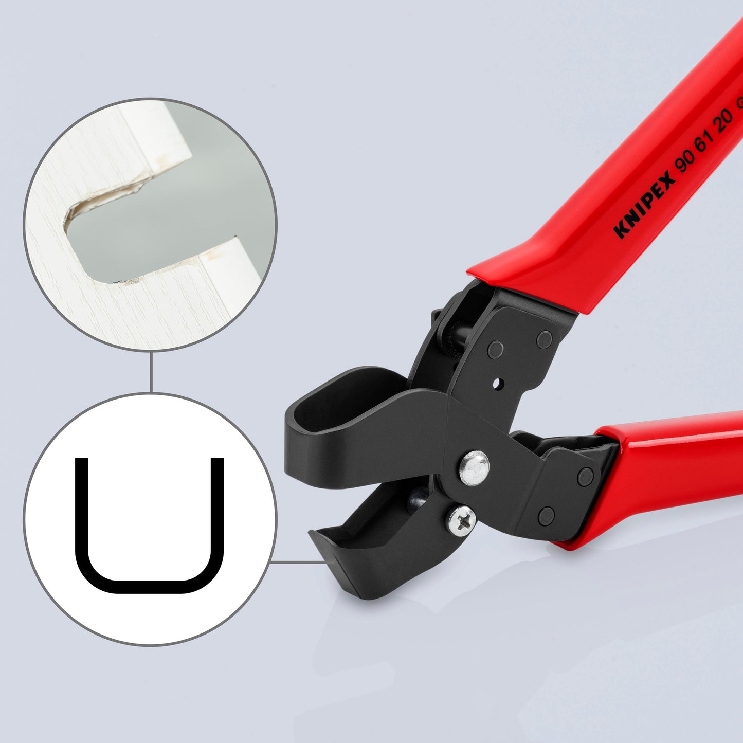 Knipex 90 61 20 Notching Pliers - image 5