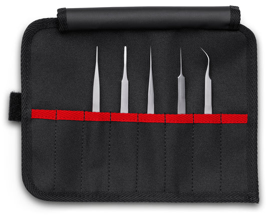 Knipex 92 00 02 5 Pc Premium Stainless Steel Set in Tool Roll - KNIPEX Tools