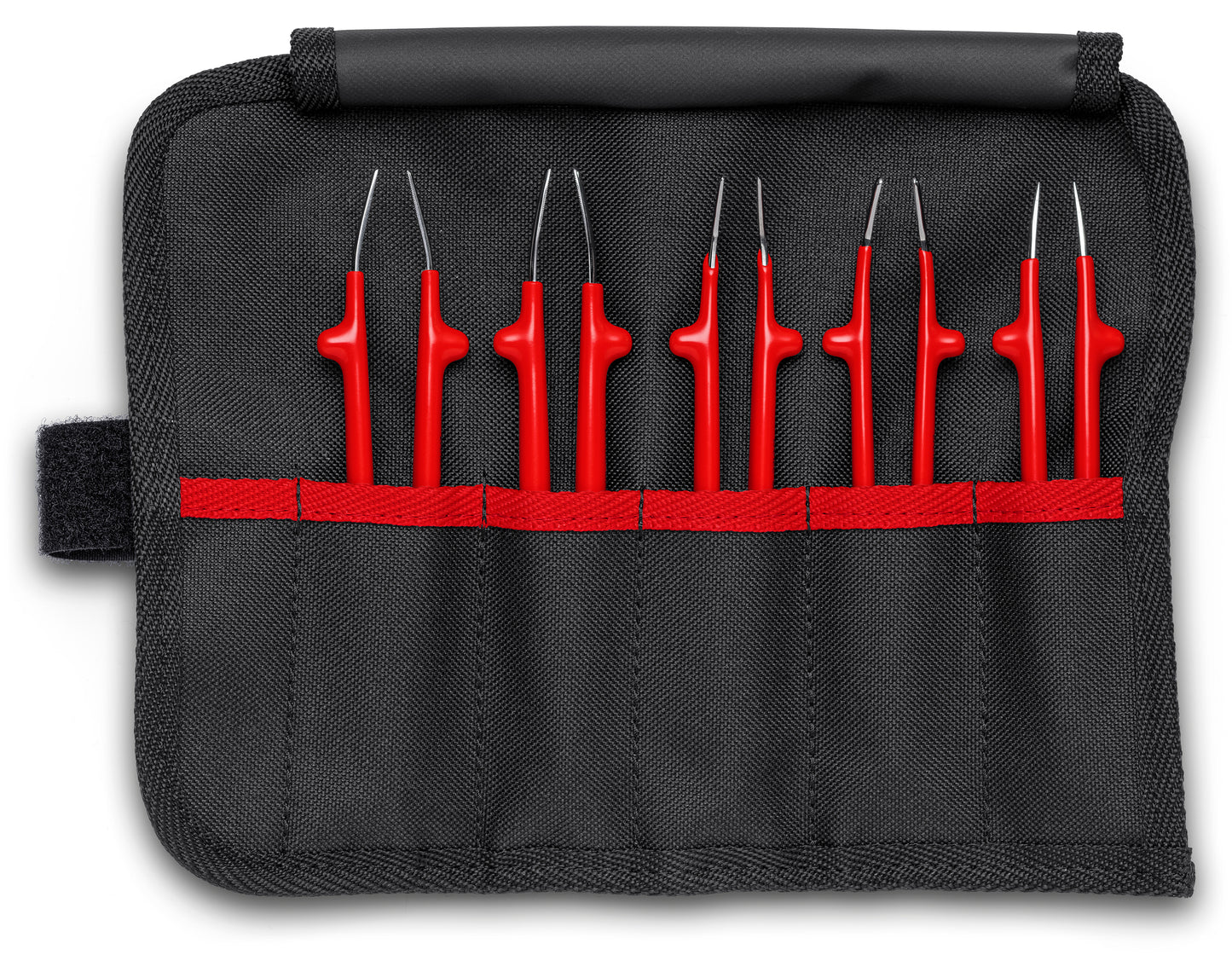 Knipex 92 00 04 5 Pc Universal Tweezer Set, 1000V Insulated - KNIPEX Tools