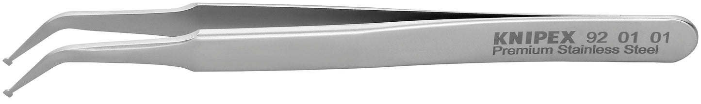 Knipex 92 00 03 5 Pc Stainless Steel Tweezers Set in Tool Roll, SMD - image 3