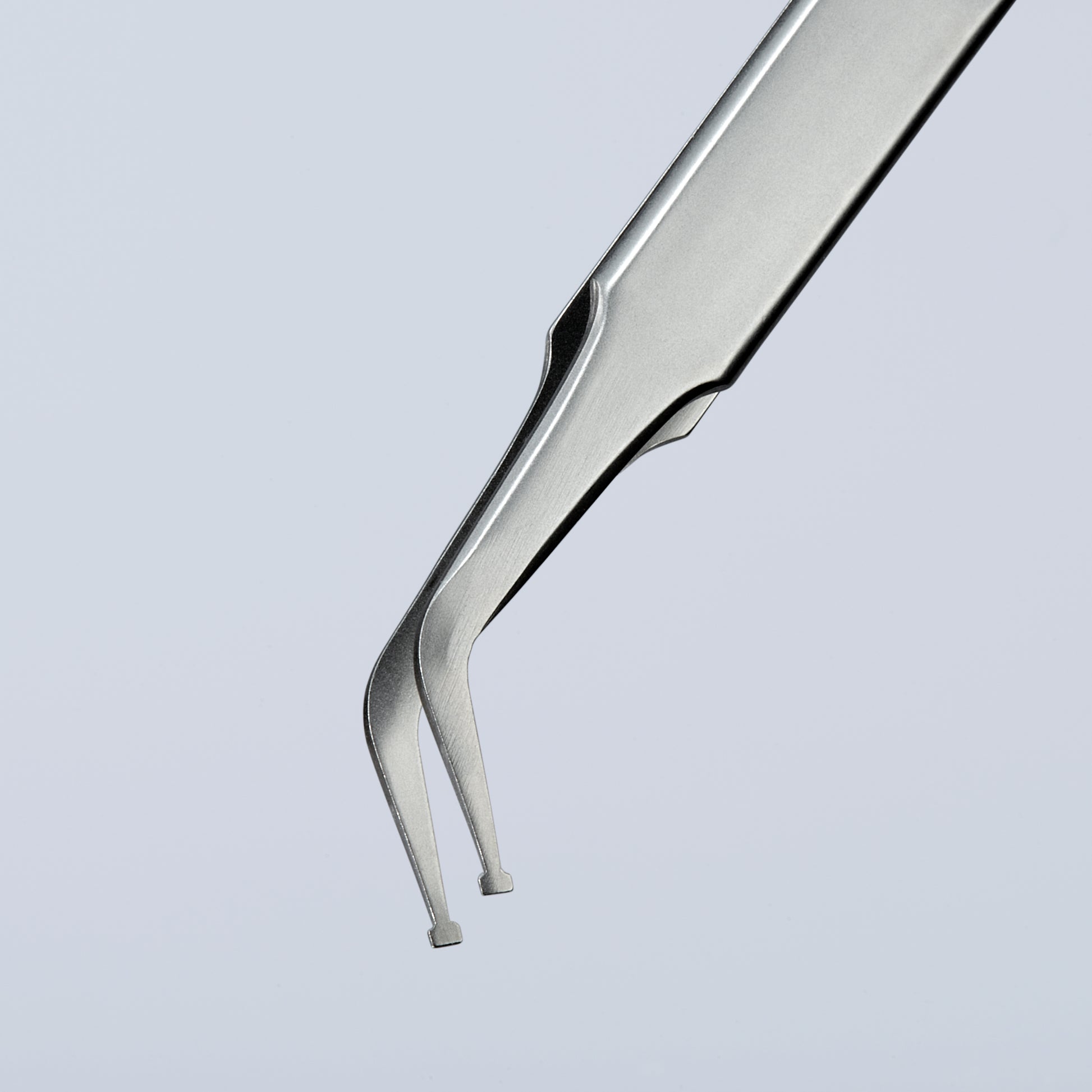 Knipex 92 01 01 Premium Stainless Steel Positioning Tweezers-45°Angled-SMD - image 5