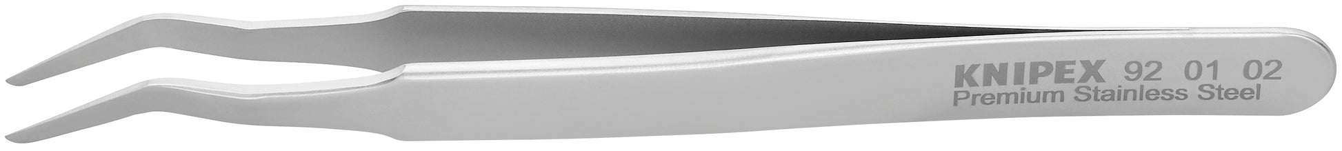 Knipex 92 00 03 5 Pc Stainless Steel Tweezers Set in Tool Roll, SMD - image 5