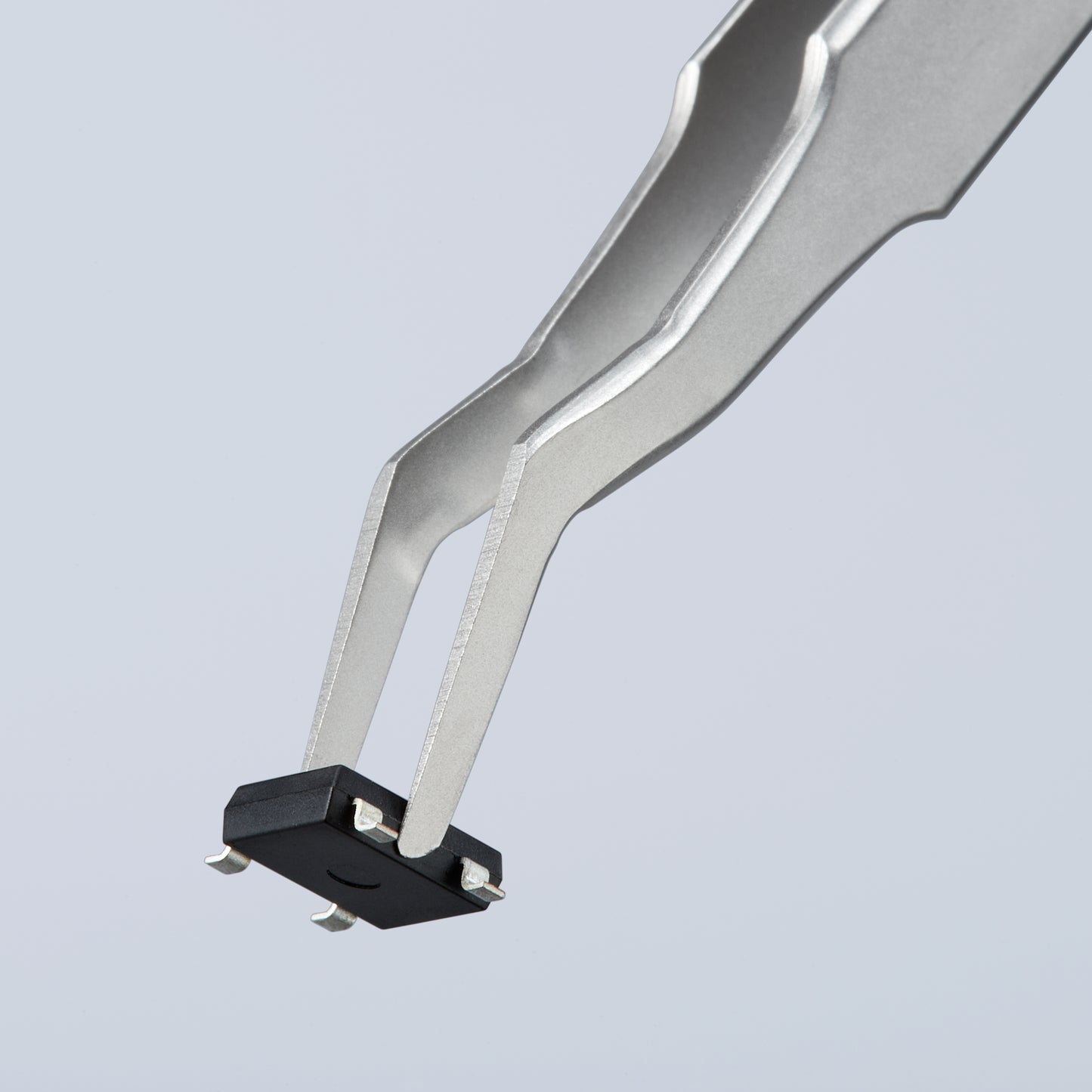 Knipex 92 01 02 Premium Stainless Steel Positioning Tweezers-35°Angled-SMD - image 6