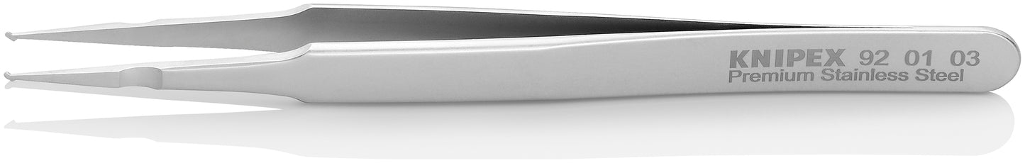 Knipex 92 01 03 Premium Stainless Steel Positioning Tweezers-SMD - image 2