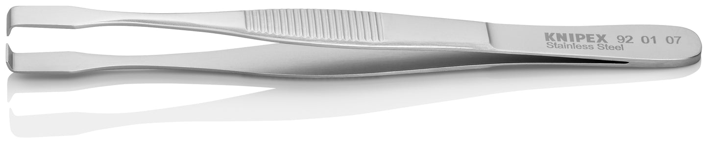 Knipex 92 01 07 Stainless Steel Positioning Tweezers-90° Angled - image 3