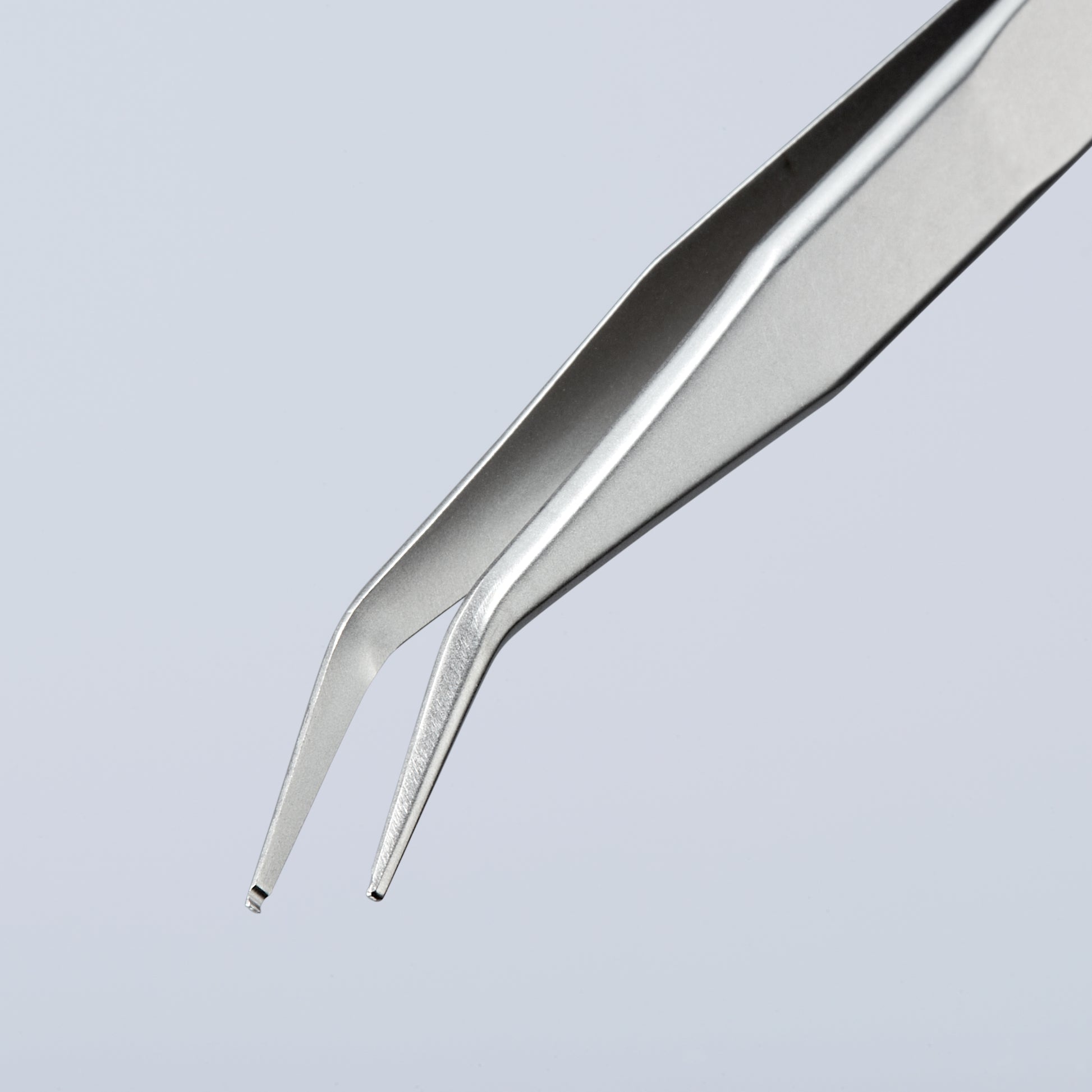 Knipex 92 02 54 Premium Stainless Steel Positioning Tweezers-45°Angled-SMD - image 5