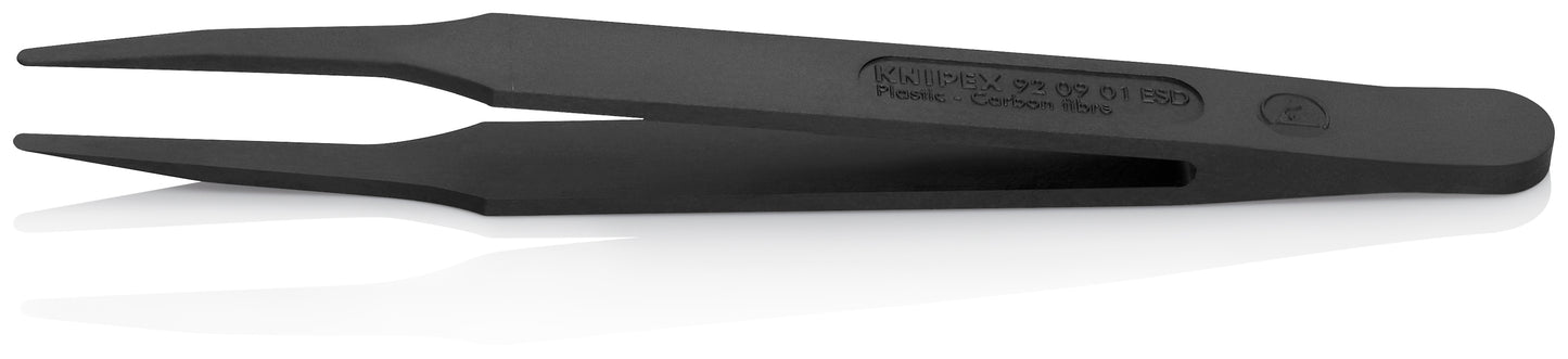 Knipex 92 09 01 ESD Plastic Gripping Tweezers-Blunt Tips-ESD - image 3