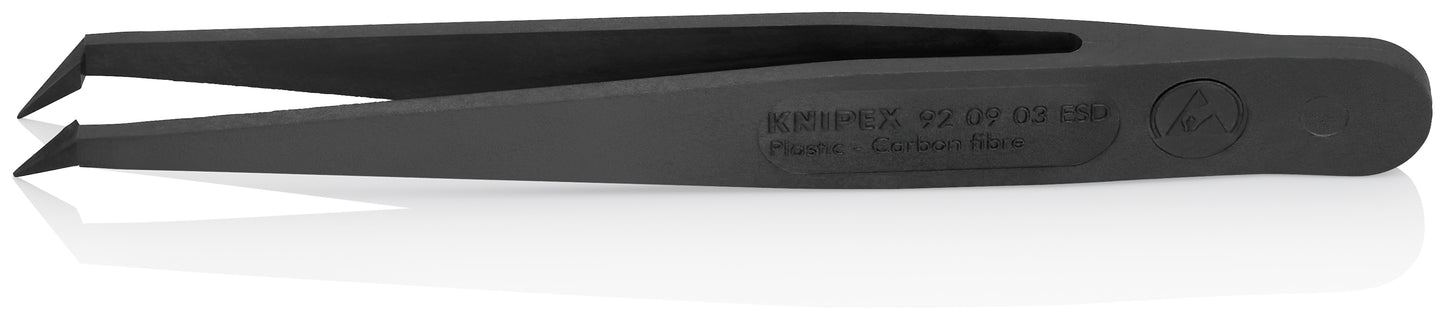 Knipex 92 09 03 ESD Plastic Gripping Tweezers-Pointed Tips-ESD - image 2