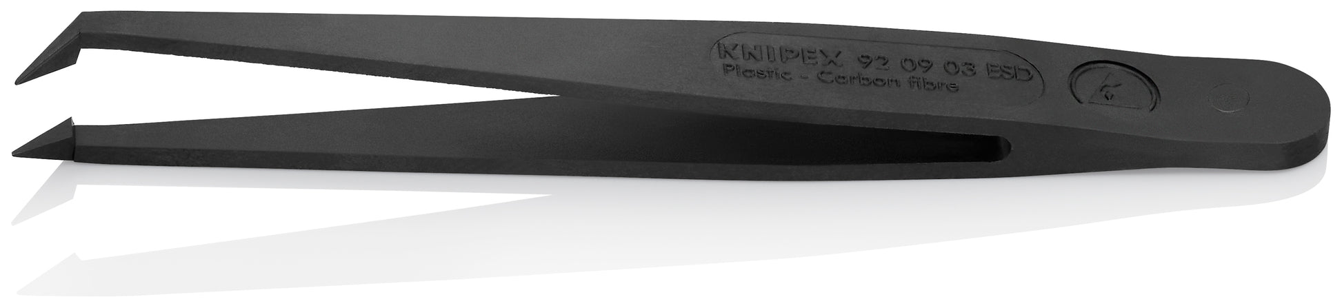 Knipex 92 09 03 ESD Plastic Gripping Tweezers-Pointed Tips-ESD - image 3