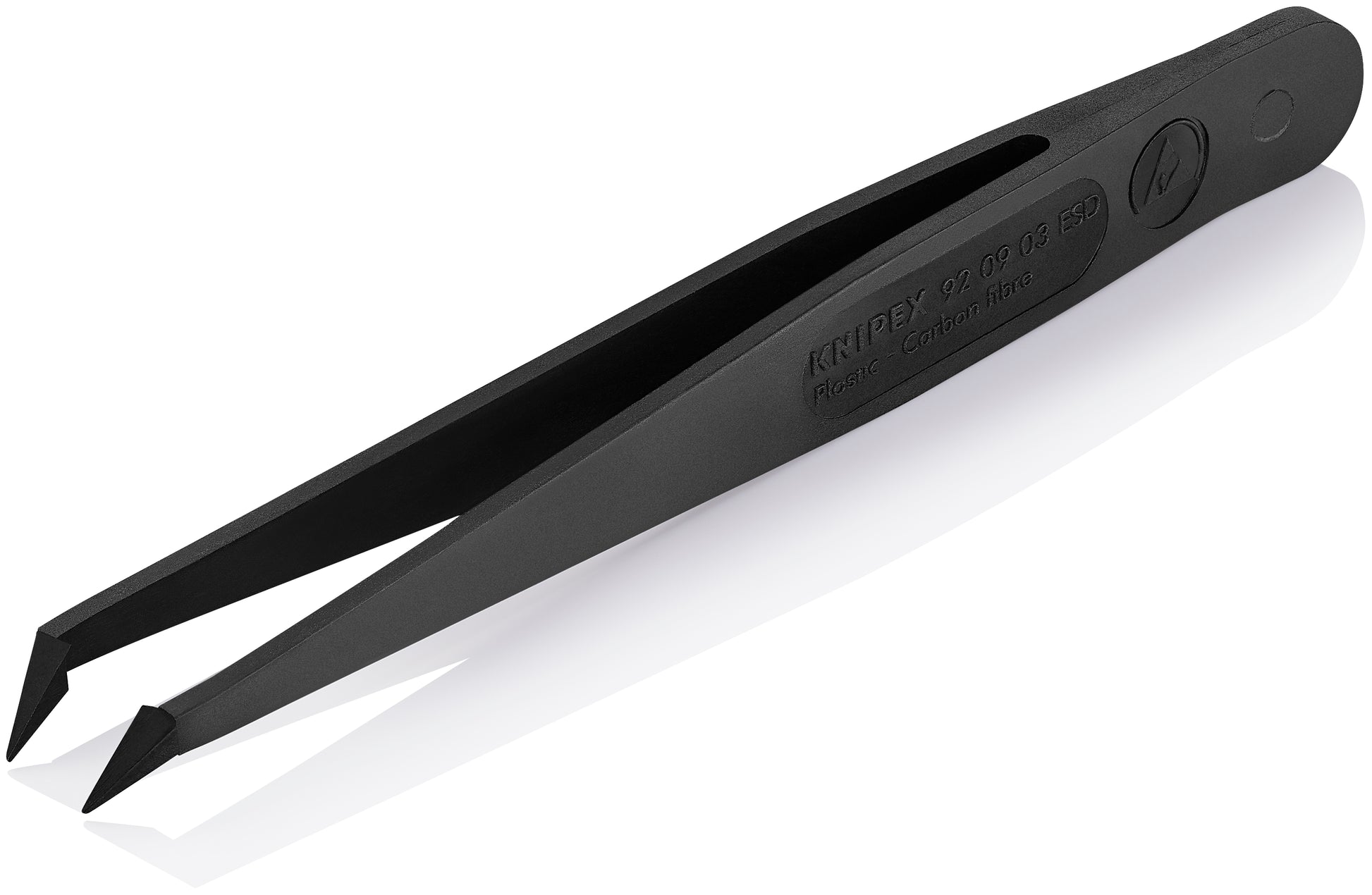 Knipex 92 09 03 ESD Plastic Gripping Tweezers-Pointed Tips-ESD - image 4