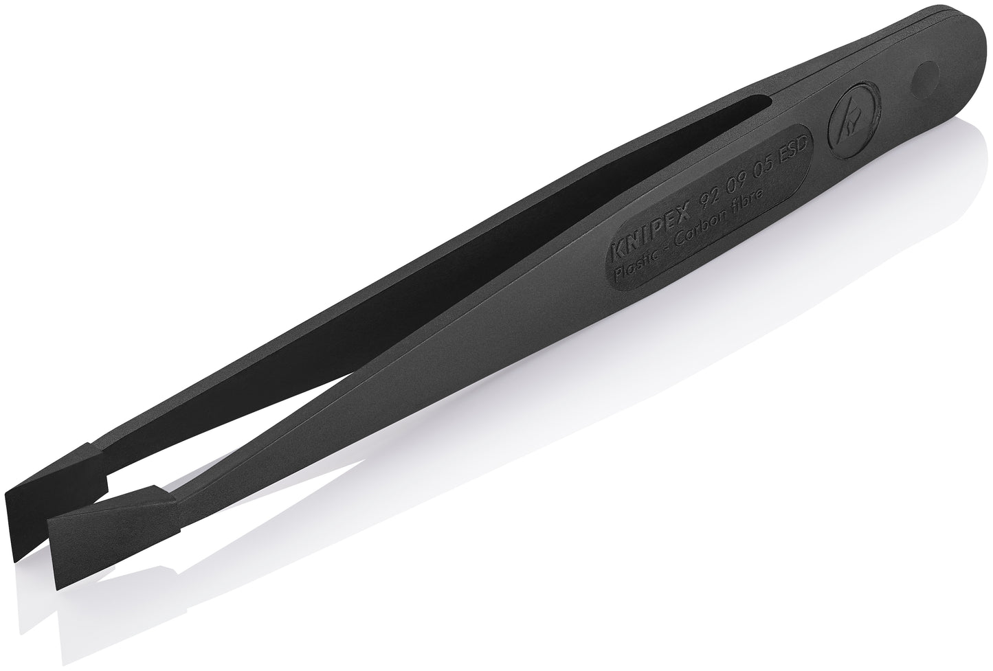 Knipex 92 09 05 ESD Plastic Gripping Tweezers-Blunt Tips-ESD - image 4